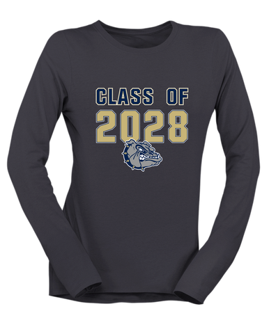 West Albany Bulldogs Class of 2028 Women's Premium LS T-Shirt
