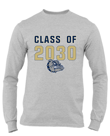 West Albany Bulldogs Class of 2030 Men's Premium LS T-Shirt