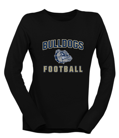 West Albany Bulldogs Football #1 Women's LS T-Shirt