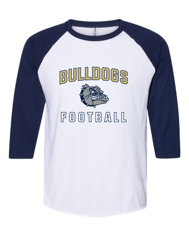 West Albany Bulldogs Football #1 Men's Baseball T-Shirt