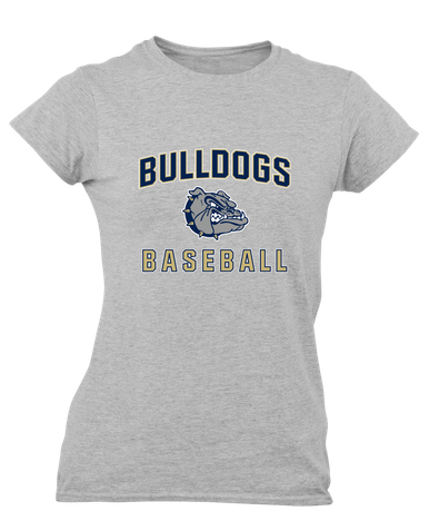 West Albany Bulldogs Baseball #1 Women's Premium SS T-Shirt