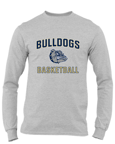 West Albany Bulldogs Basketball #1 Men's LS T-Shirt