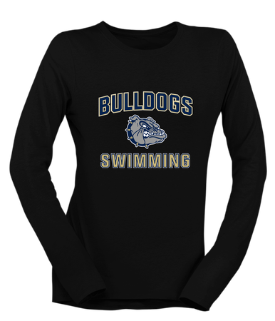 West Albany Bulldogs Swimming Women's LS T-Shirt