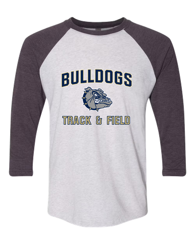 West Albany Bulldogs Track & Field Men's Baseball T-Shirt