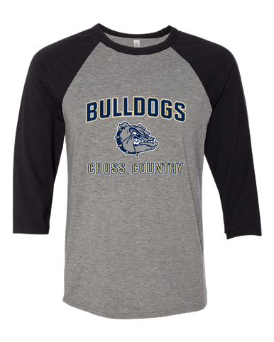West Albany Bulldogs Cross Country Men's Baseball T-Shirt