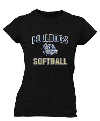 West Albany Bulldogs Softball #1 Women's Premium SS T-Shirt