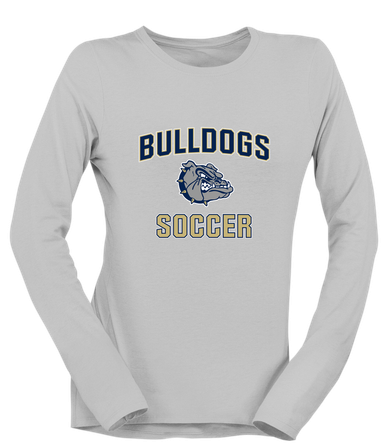 West Albany Bulldogs Soccer #1 Women's LS T-Shirt