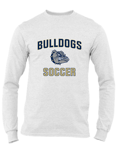 West Albany Bulldogs Soccer #1 Men's LS T-Shirt