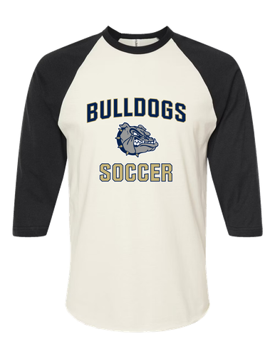 West Albany Bulldogs Soccer #1 Men's Baseball T-Shirt