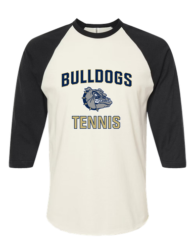 West Albany Bulldogs Tennis Women's Baseball T-Shirt