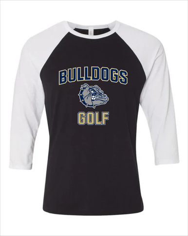West Albany Bulldogs Golf Men's Baseball T-Shirt
