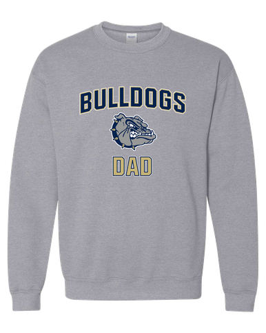 West Albany Bulldogs Dad Men's Sweatshirt