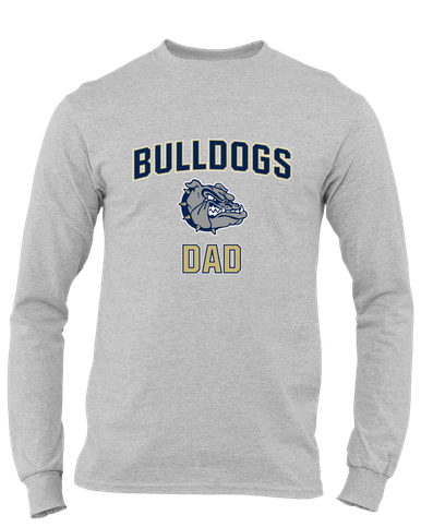 West Albany Bulldogs Dad Men's LS T-Shirt