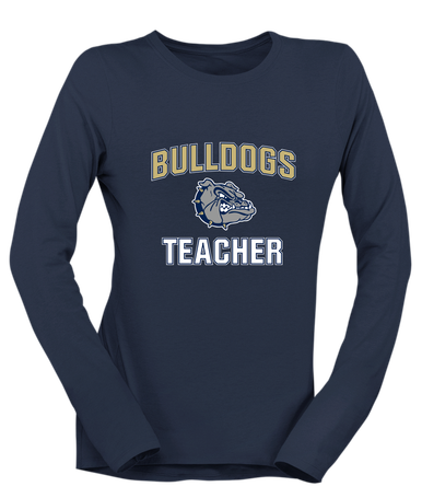 West Albany Bulldogs Teacher Women's LS T-Shirt