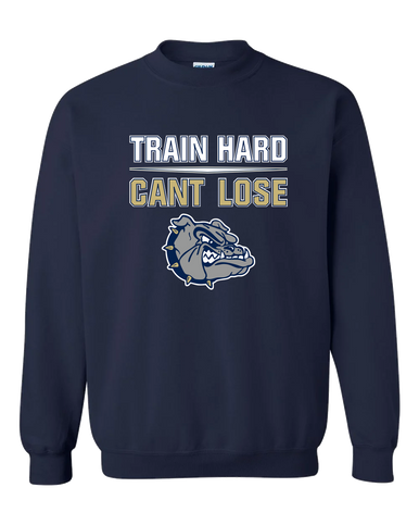 West Albany Bulldogs Train Hard, Can't Lose Men's Sweatshirt
