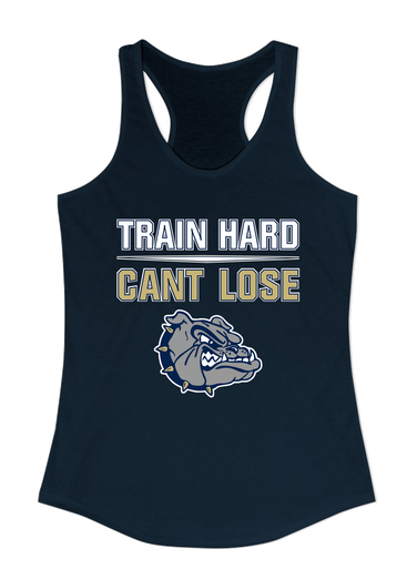 West Albany Bulldogs Train Hard, Can't Lose Women's Tank Top