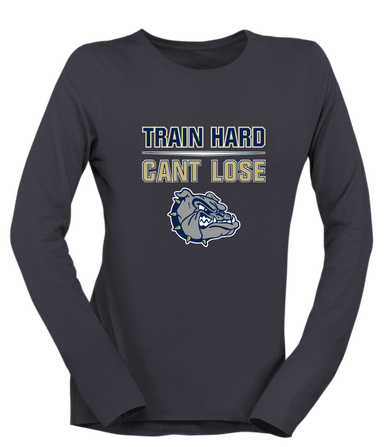 West Albany Bulldogs Train Hard, Can't Lose Women's Premium LS T-Shirt