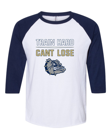 West Albany Bulldogs Train Hard, Can't Lose Men's Baseball T-Shirt