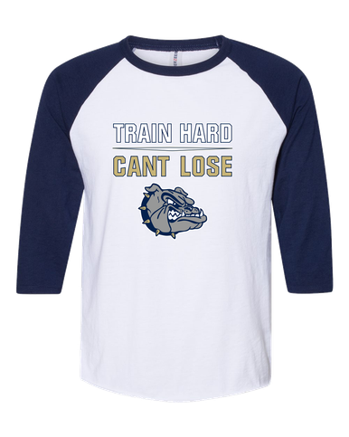 West Albany Bulldogs Train Hard, Can't Lose Women's Baseball T-Shirt