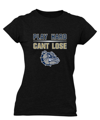 West Albany Bulldogs Play Hard, Can't Lose Women's SS T-Shirt