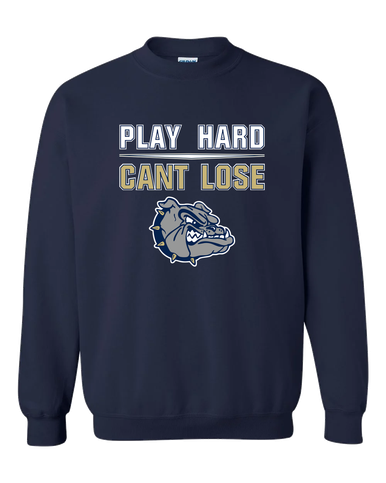 West Albany Bulldogs Play Hard, Can't Lose Men's Sweatshirt