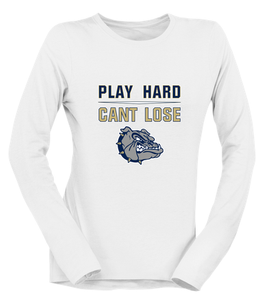 West Albany Bulldogs Play Hard, Can't Lose Women's Premium LS T-Shirt