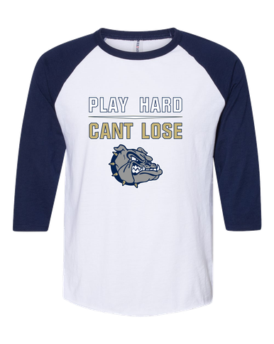 West Albany Bulldogs Play Hard, Can't Lose Men's Baseball T-Shirt