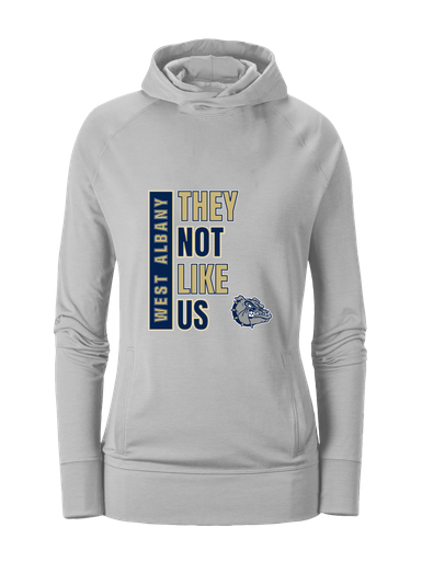 West Albany Bulldogs They Not Like Us #1 Women's Hoodie