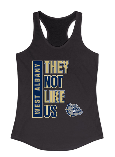 West Albany Bulldogs They Not Like Us #1 Women's Tank Top
