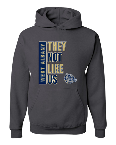 West Albany Bulldogs They Not Like Us #1 Men's Premium Hoodie