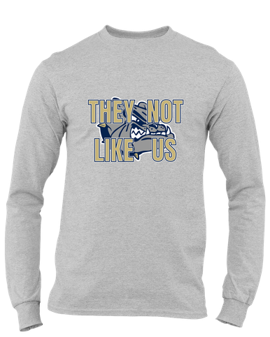 West Albany Bulldogs They Not Like Us #2 Men's LS T-Shirt