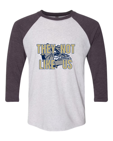 West Albany Bulldogs They Not Like Us #2 Women's Baseball T-Shirt