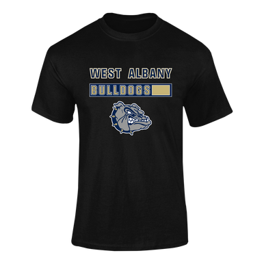 West Albany Bulldogs Mascot #7 Men's SS T-Shirt