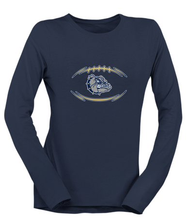 West Albany Bulldogs Football #3 Women's LS T-Shirt