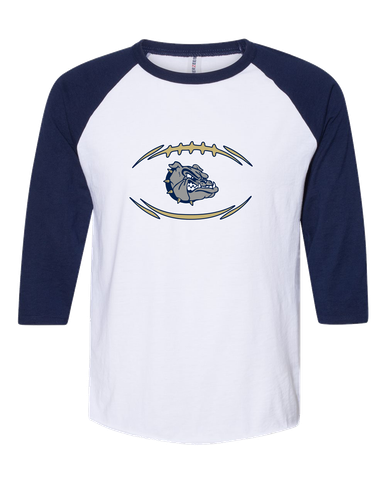 West Albany Bulldogs Football #3 Women's Baseball T-Shirt