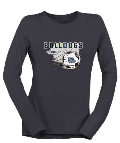 West Albany Bulldogs Soccer #2 Women's LS T-Shirt