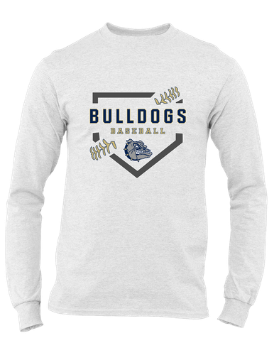 West Albany Bulldogs Baseball #2 Men's Premium LS T-Shirt