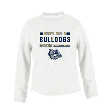 West Albany Bulldogs Mindset Women's Sweatshirt