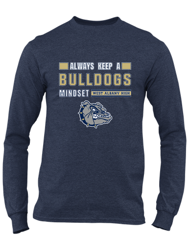 West Albany Bulldogs Mindset Men's Premium LS T-Shirt