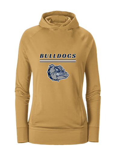 West Albany Bulldogs Mascot #8 Women's Hoodie