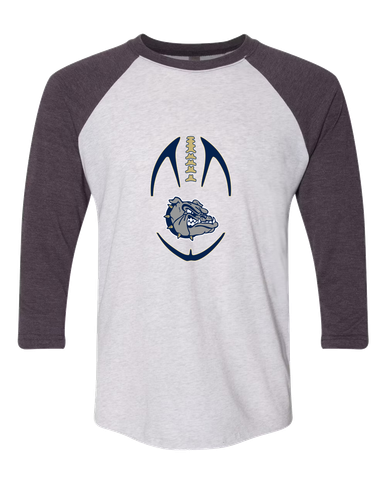West Albany Bulldogs Football #4 Men's Baseball T-Shirt