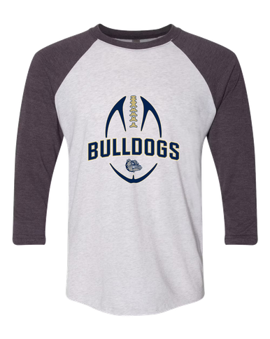 West Albany Bulldogs Football #5 Women's Baseball T-Shirt