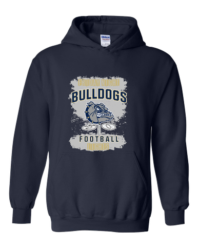 West Albany Bulldogs Football #6 Men's Hoodie