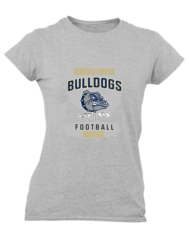 West Albany Bulldogs Football #6 Women's Premium SS T-Shirt
