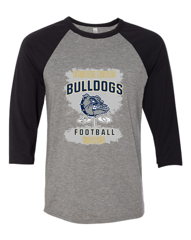West Albany Bulldogs Football #6 Women's Baseball T-Shirt