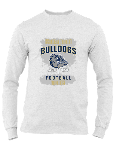West Albany Bulldogs Football #6 Men's Premium LS T-Shirt