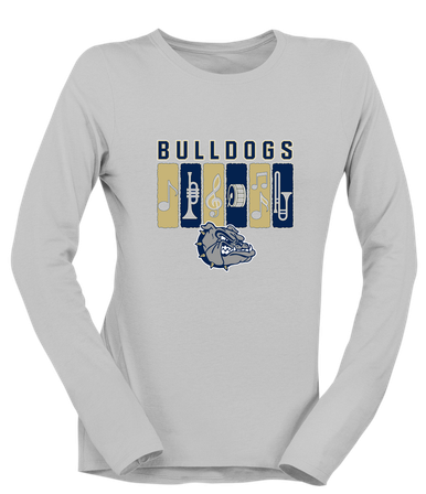 West Albany Bulldogs Band # 2 Women's LS T-Shirt
