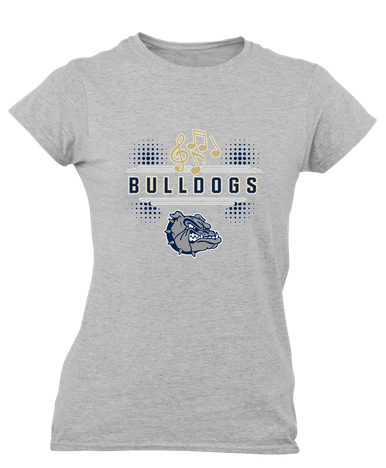 West Albany Bulldogs Band # 3 Women's Premium SS T-Shirt