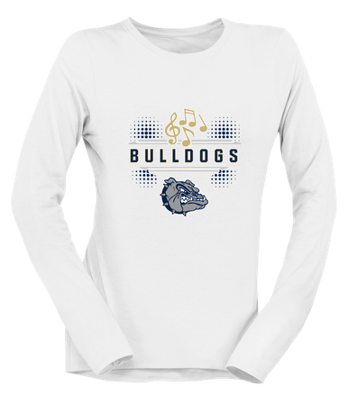 West Albany Bulldogs Band # 3 Women's LS T-Shirt