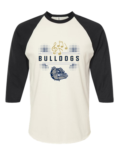 West Albany Bulldogs Band # 3 Women's Baseball T-Shirt